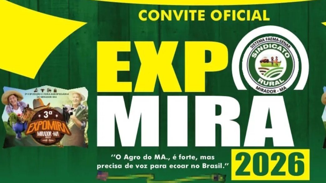 Expomira 2026 movimenta o agro em Mirador de 24 a 26 de setembro